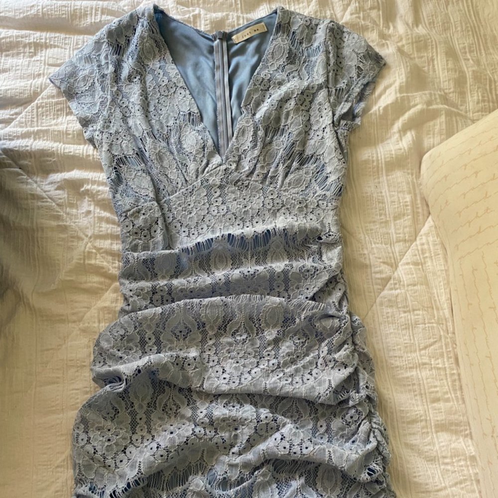 Just Me lace bodycon dress